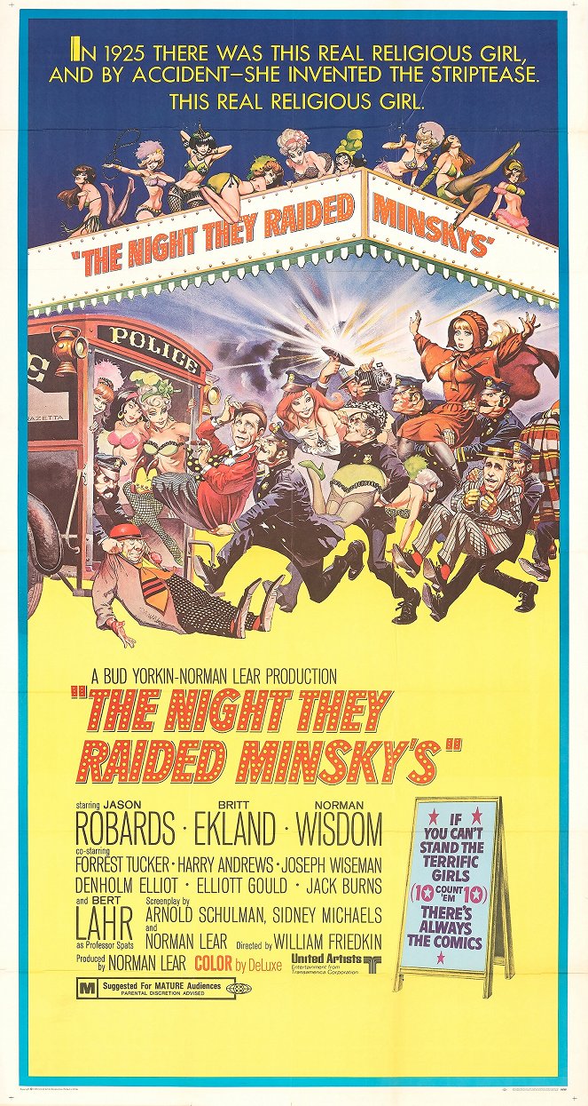 The Night They Raided Minsky's - Affiches