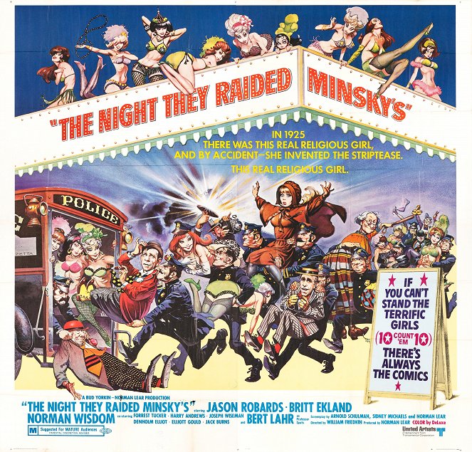 The Night They Raided Minsky's - Affiches