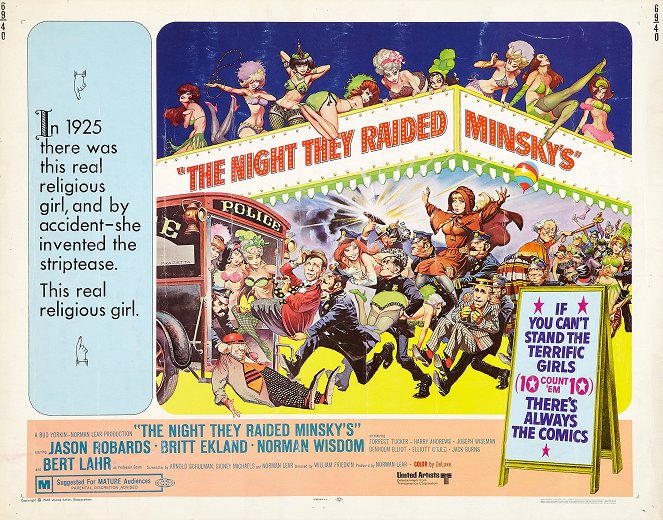 The Night They Raided Minsky's - Affiches