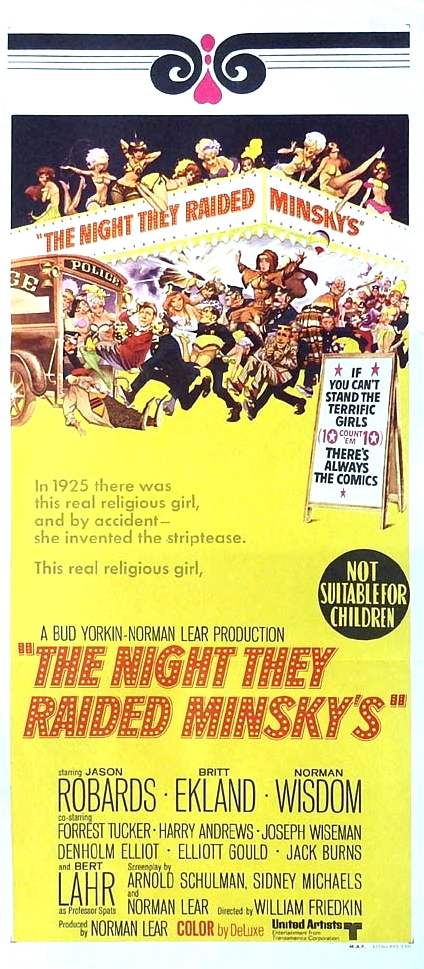 The Night They Raided Minsky's - Posters