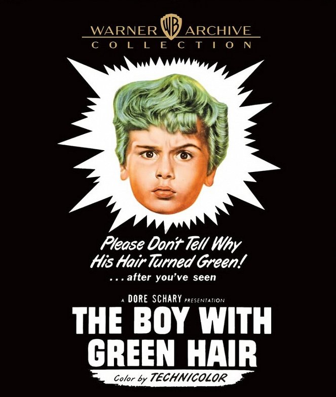 Chlapec se zelenými vlasy - Plagáty
