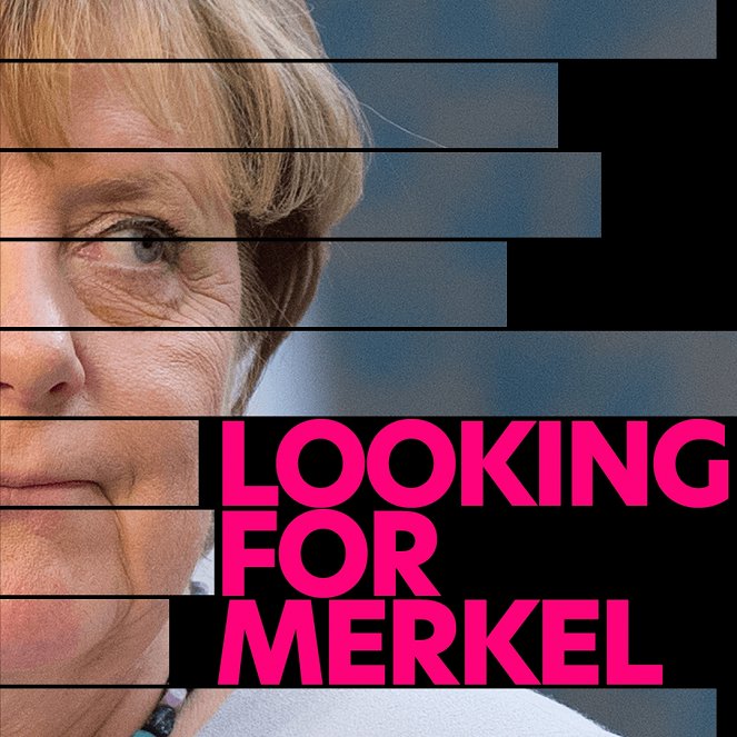 Recherche Merkel désespérément - Plakaty