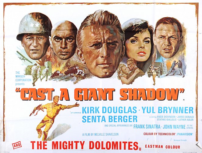 Cast a Giant Shadow - Posters