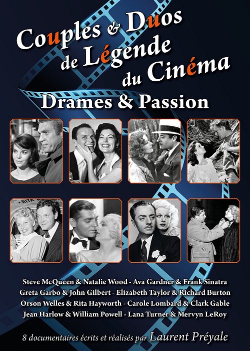 Couples et duos de légende du cinéma : Greta Garbo et John Gilbert - Plagáty