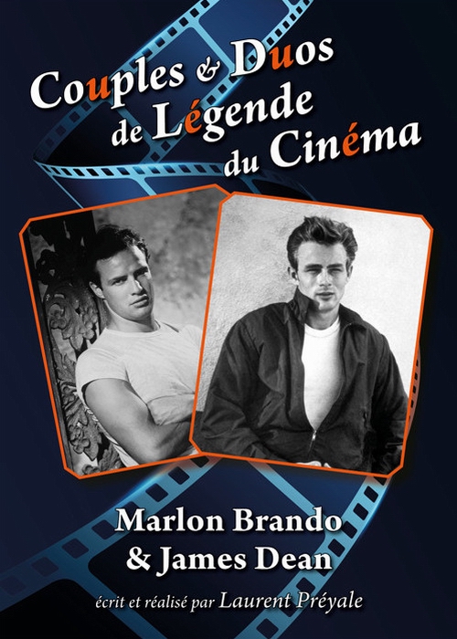 Couples et duos de légende du cinéma : Marlon Brando et James Dean - Plagáty