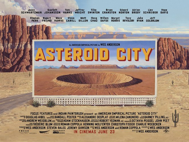 Asteroid City - Cartazes