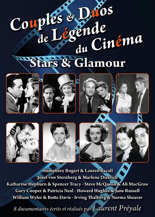 Couples et duos de légende du cinéma : Humphrey Bogart et Lauren Bacall - Plagáty
