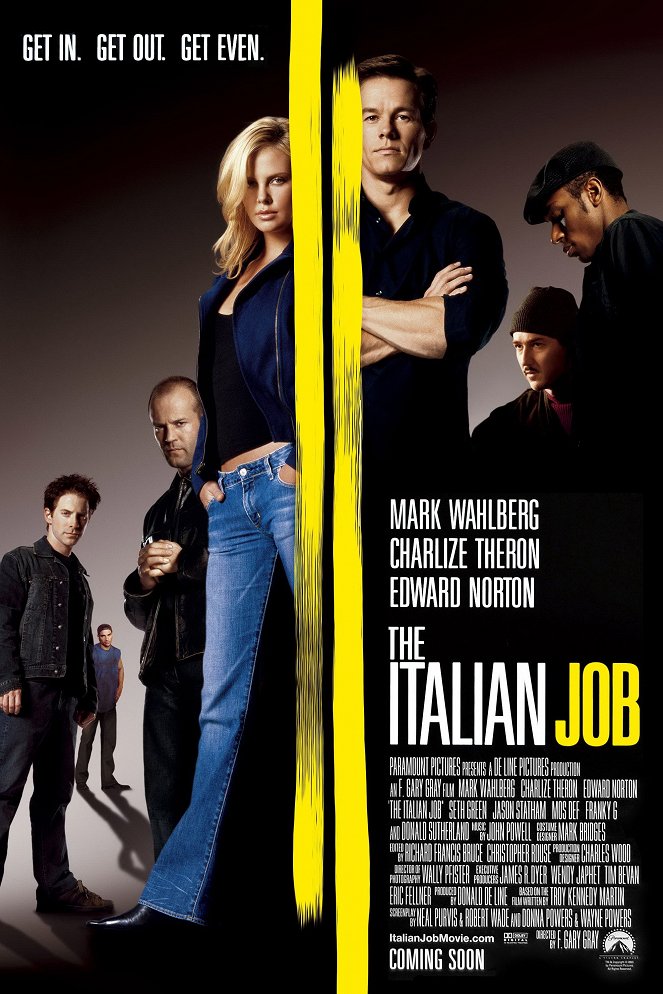 The Italian Job - Carteles