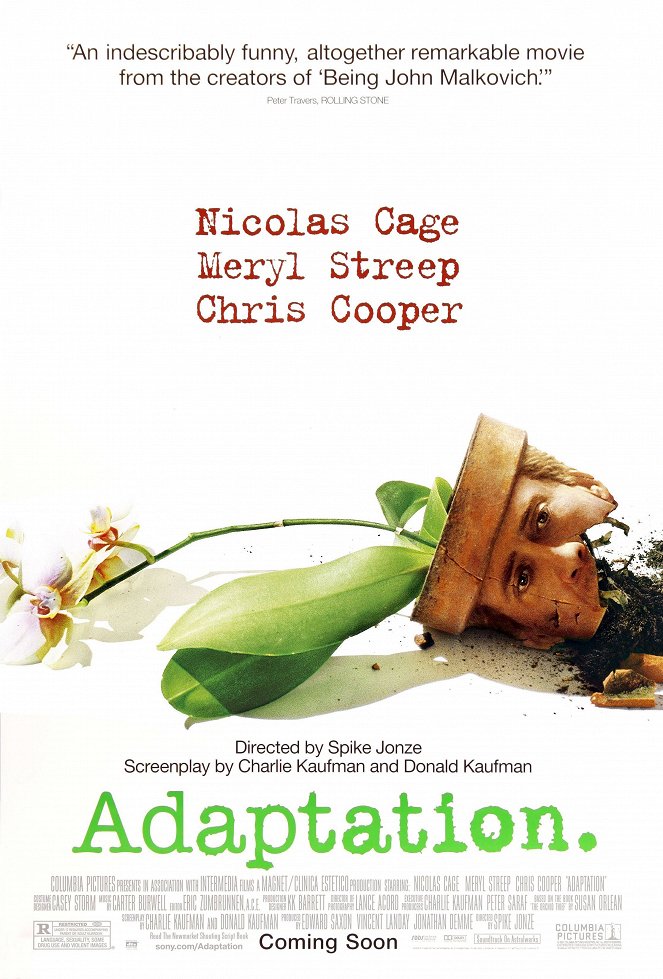 Adaptation (El ladrón de orquídeas) - Carteles