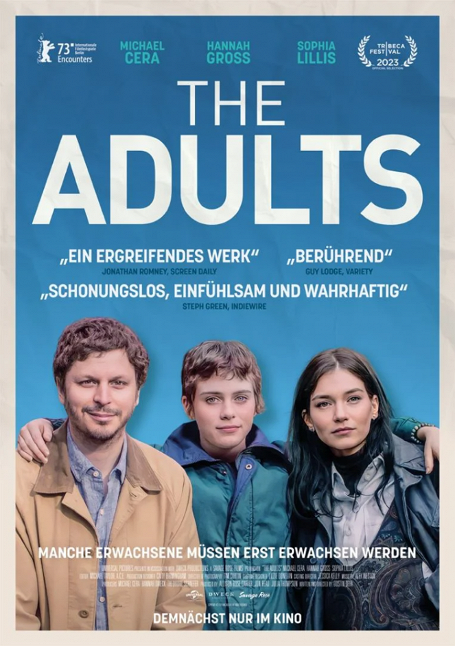 The Adults - Plakate