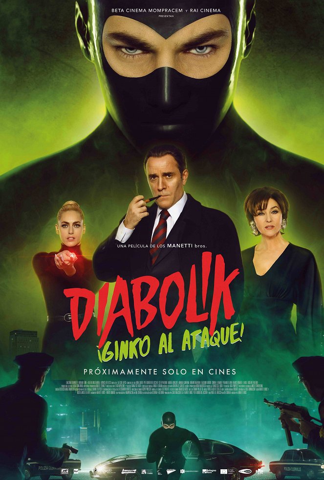 Diabolik ¡Ginko al ataque! - Carteles