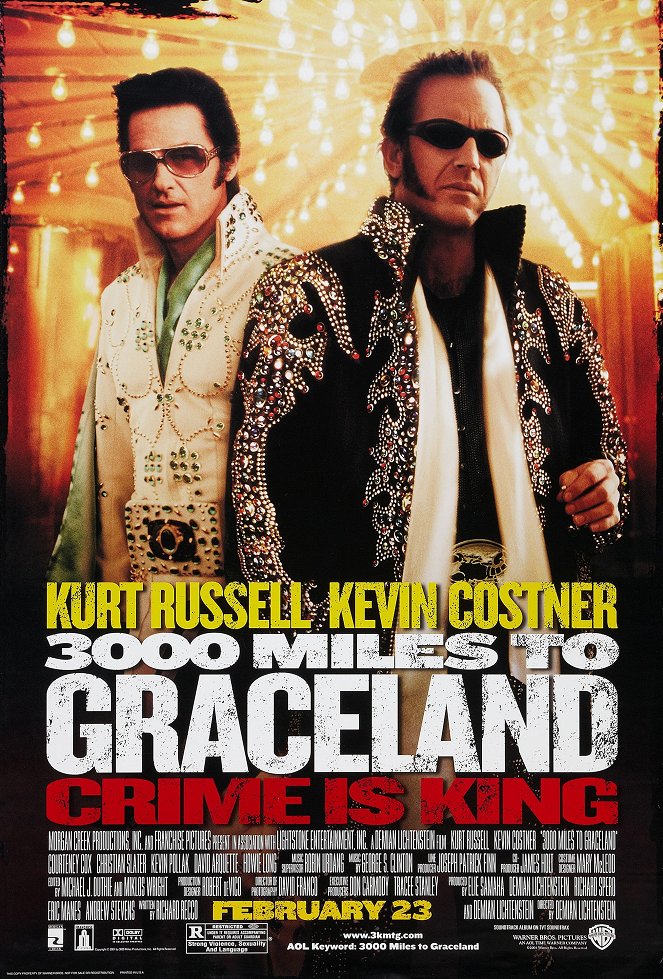 3000 Miles to Graceland - Posters