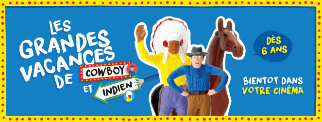 Les Grandes Vacances de cowboy et indien - Plakaty