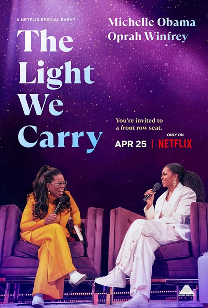 The Light We Carry: Michelle Obama and Oprah Winfrey - Carteles