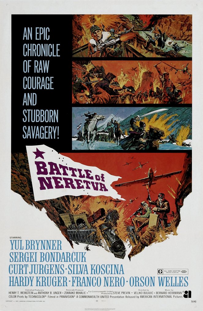 The Battle of Neretva - Posters