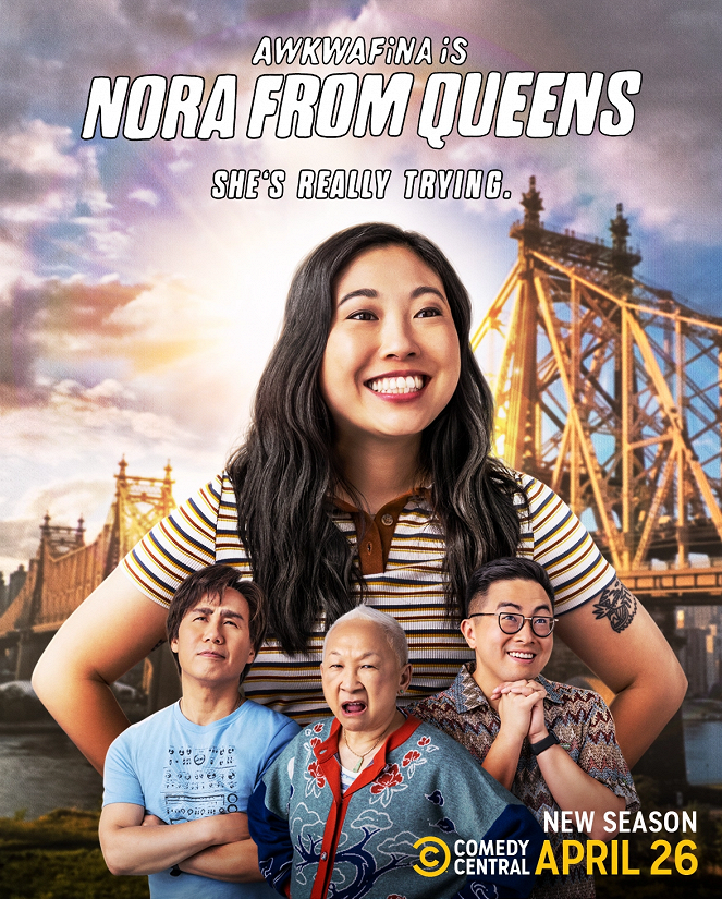 Awkwafina Is Nora from Queens - Season 3 - Plagáty