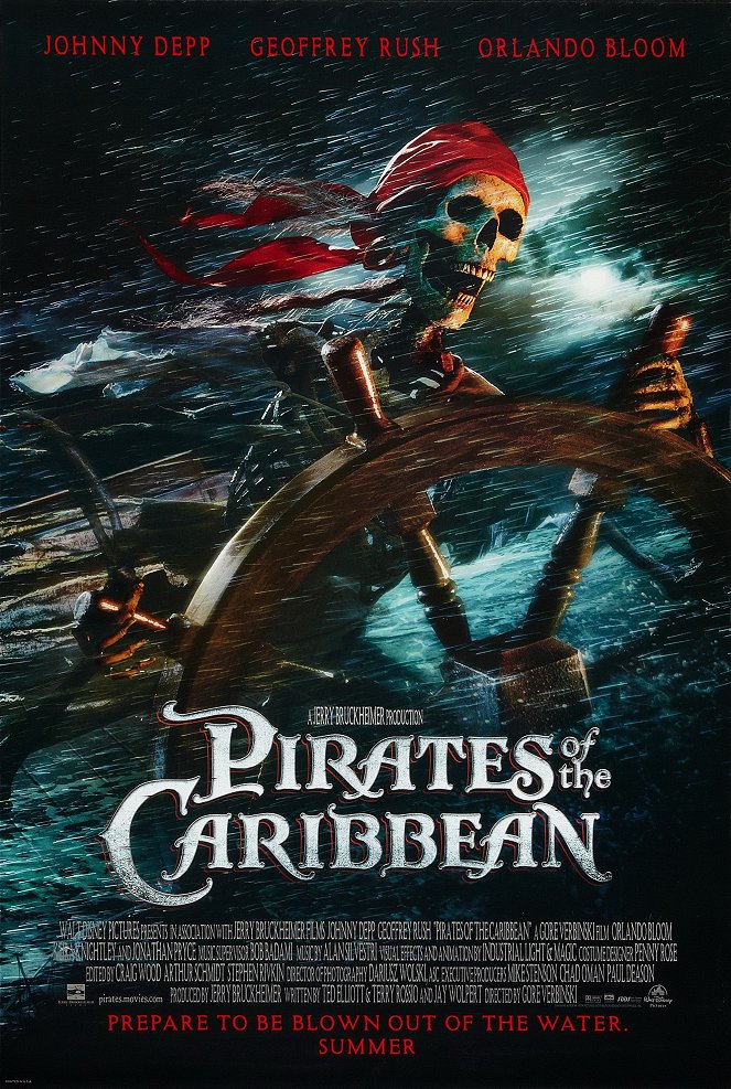 Piráti z Karibiku: Prekliatie Čiernej perly - Plagáty
