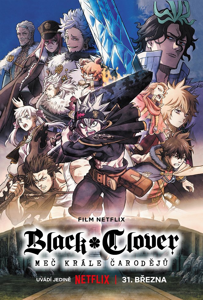 Black Clover: Meč Krále čarodějů - Plakáty