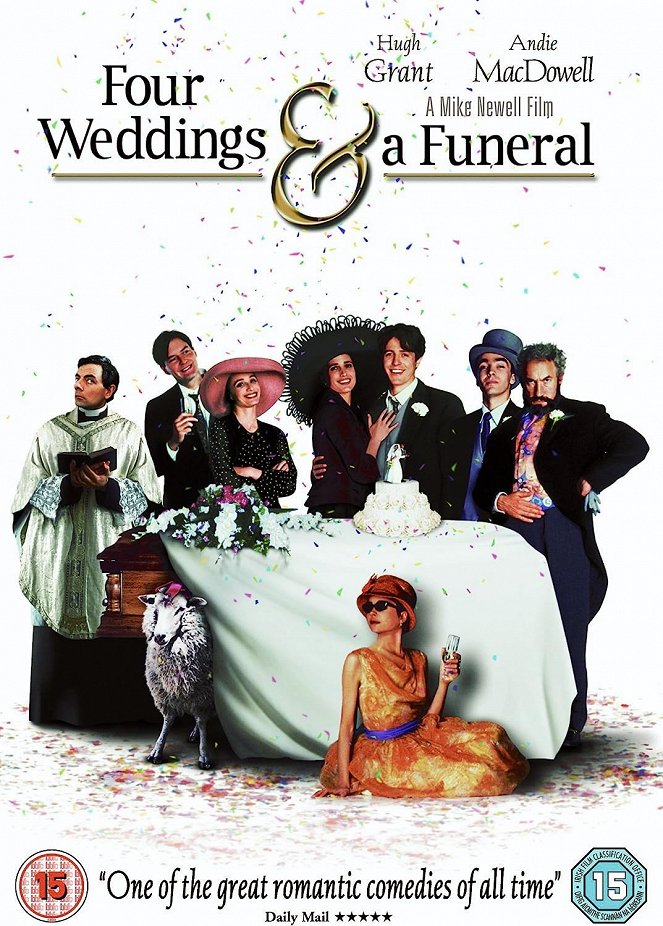 Cuatro bodas y un funeral - Carteles