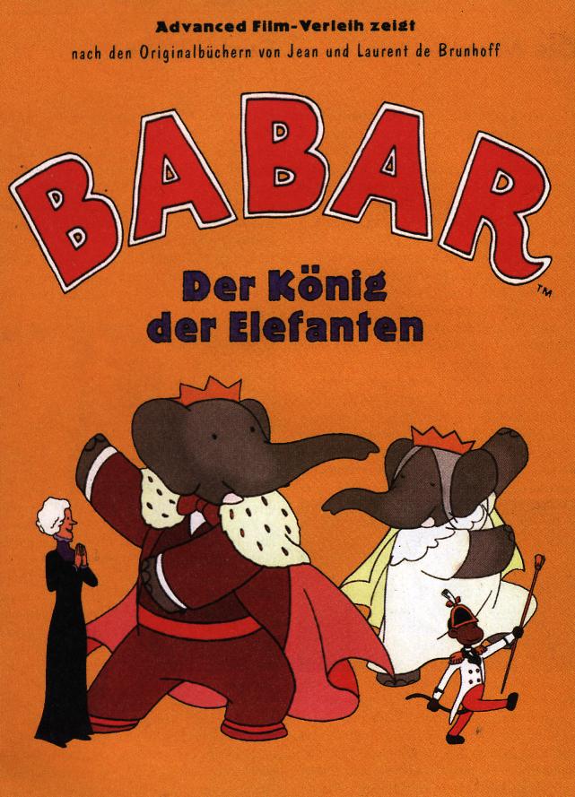 Babar, roi des elephants - Affiches