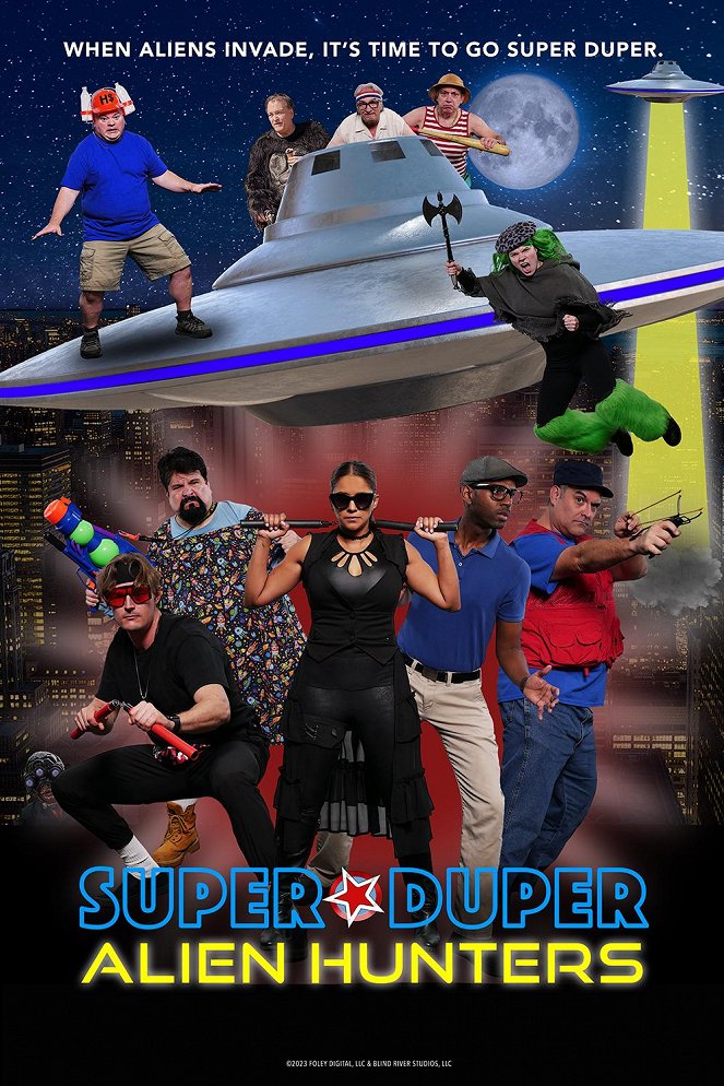 Super Duper Alien Hunters - Posters