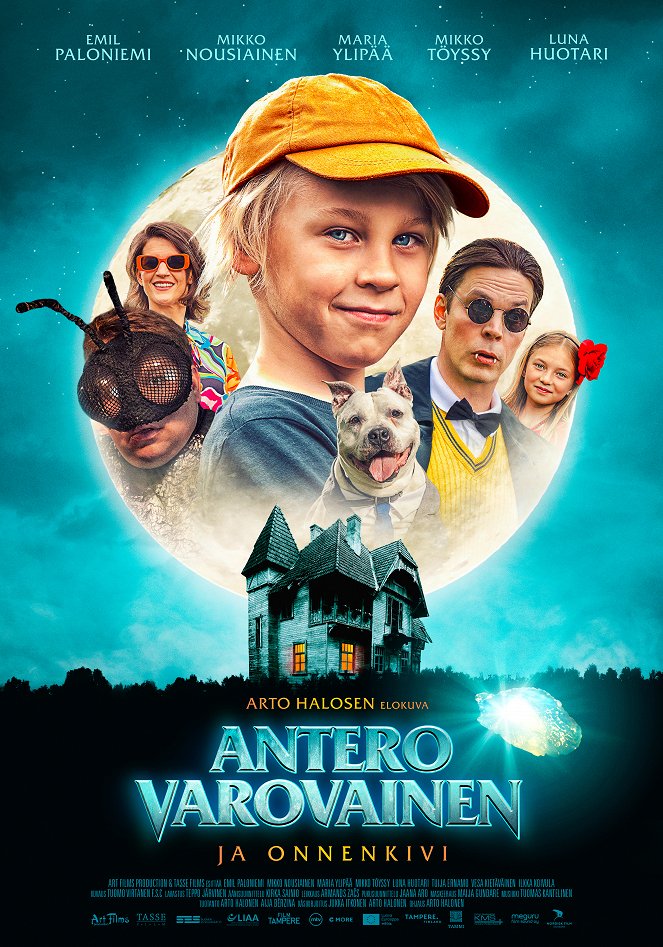 Antero Varovainen ja Onnenkivi - Plakáty