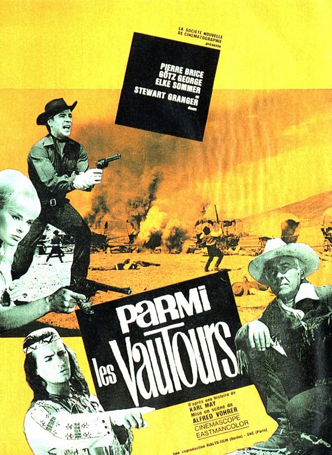 Parmi les vautours - Affiches