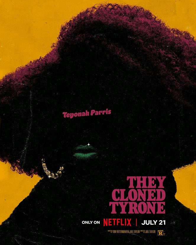 El clon de Tyrone - Carteles