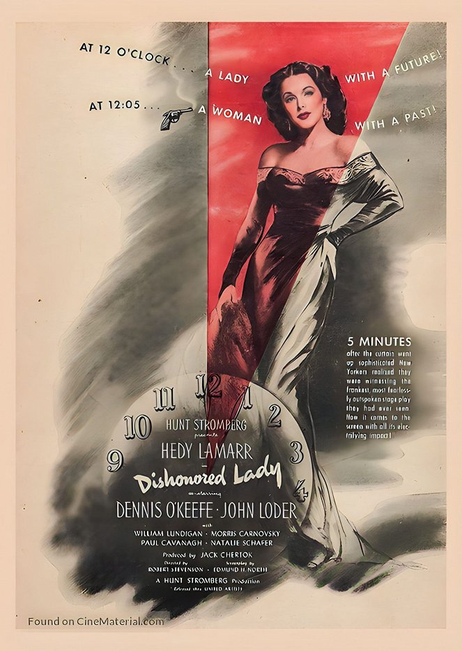 Dishonored Lady - Plakátok