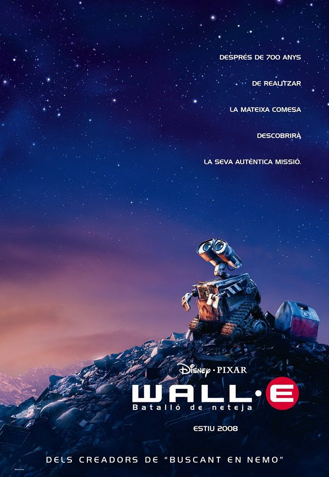 WALL-E: Batallón de limpieza - Carteles