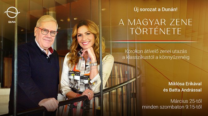 A magyar zene története - Plakáty