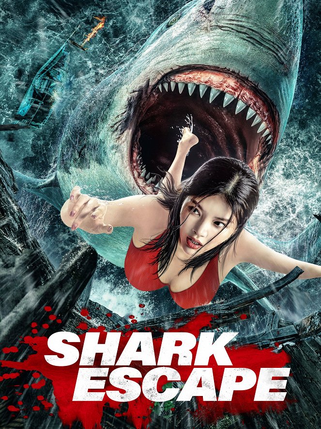 Escape of Shark - Plakate