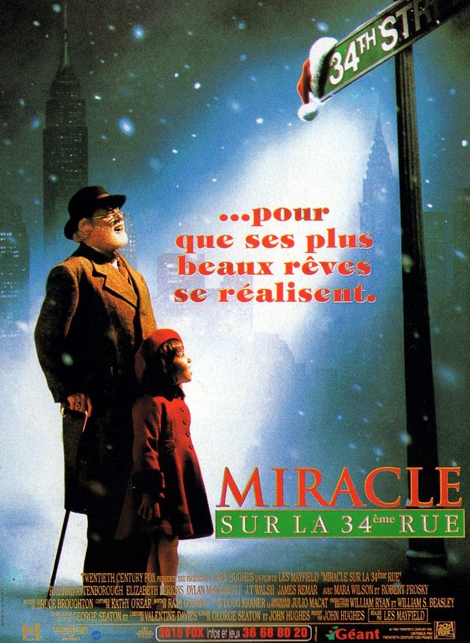 Miracle sur la 34e rue - Affiches