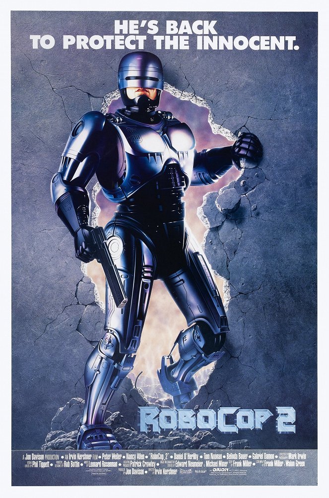 RoboCop 2 - Plakaty