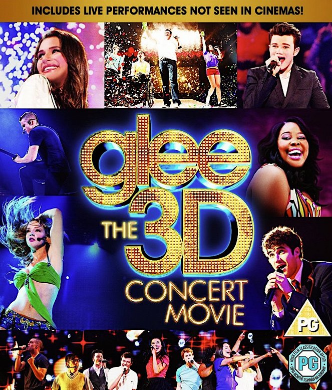 Glee: The 3D Concert Movie - Posters