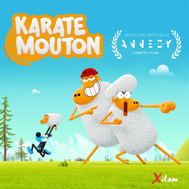 Karate Sheep - Affiches