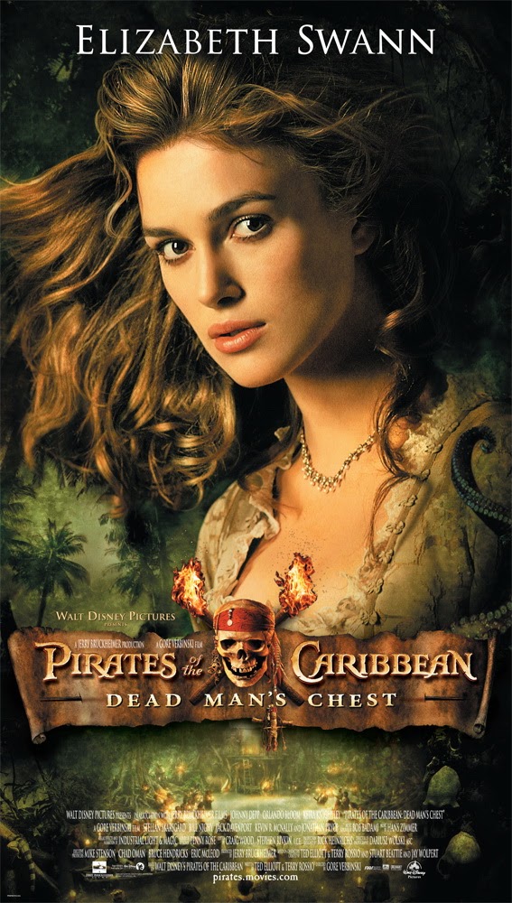 Pirates of the Caribbean: Kuolleen miehen kirstu - Julisteet