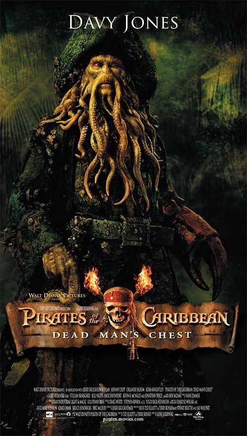 Piratas das Caraíbas - O Cofre do Homem Morto - Cartazes