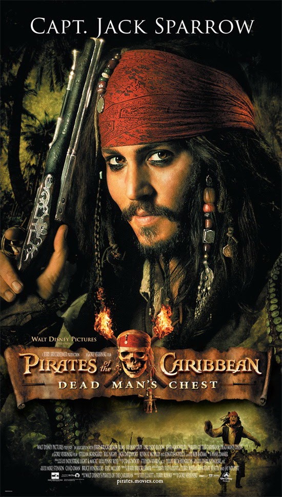 Pirates of the Caribbean - Fluch der Karibik 2 - Plakate