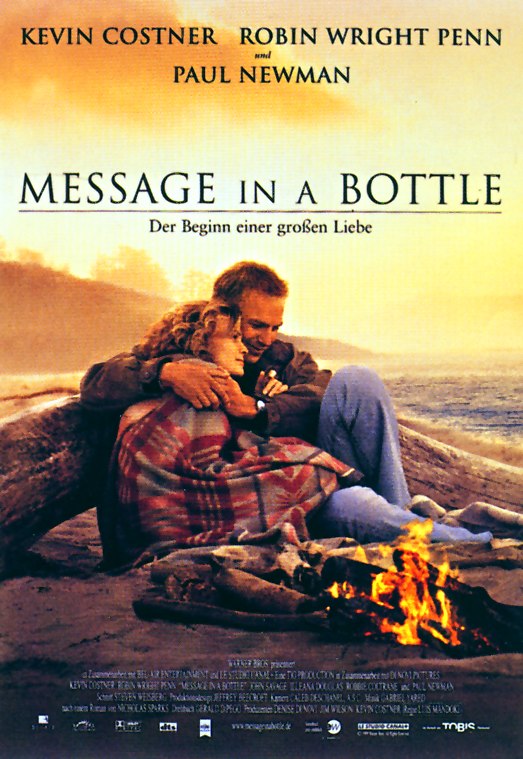 Message in a Bottle – Der Beginn einer grossen Liebe - Plakate