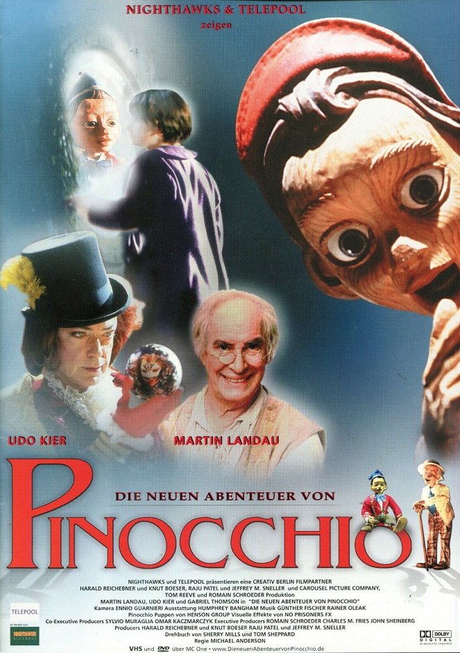 The New Adventures of Pinocchio - Carteles