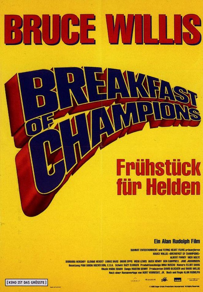Breakfast of Champions - Frühstück für Helden - Plakate