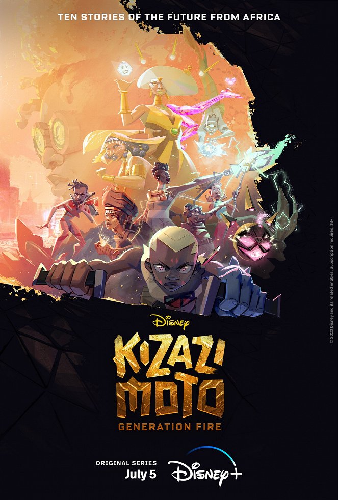 Kizazi Moto: Generace ohně - Plagáty