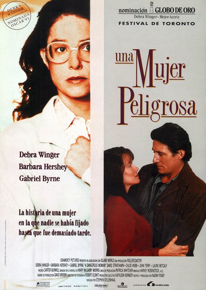 Una mujer peligrosa - Carteles