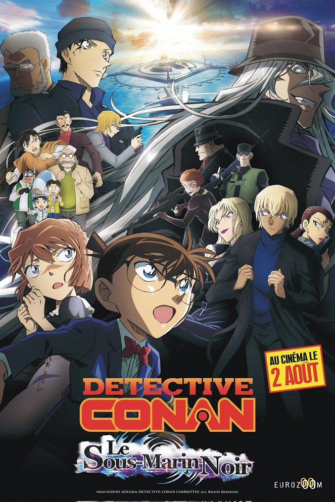 Détective Conan : Le sous-marin noir - Affiches