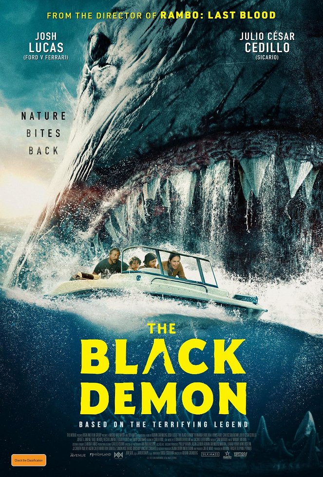 The Black Demon - Posters