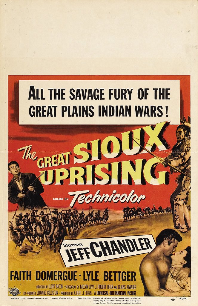 The Great Sioux Uprising - Plakate