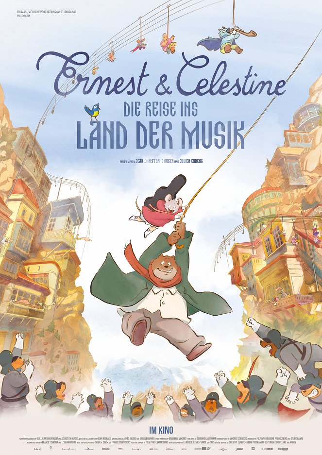 Ernest & Célestine: Die Reise ins Land der Musik - Plakate