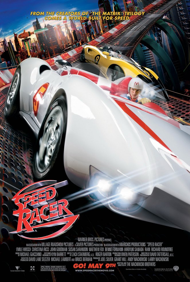 Speed Racer - Totál turbó - Plakátok