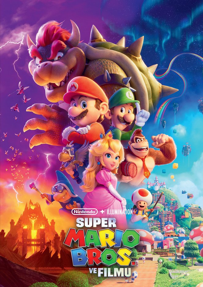 Super Mario Bros. ve filmu - Plakáty